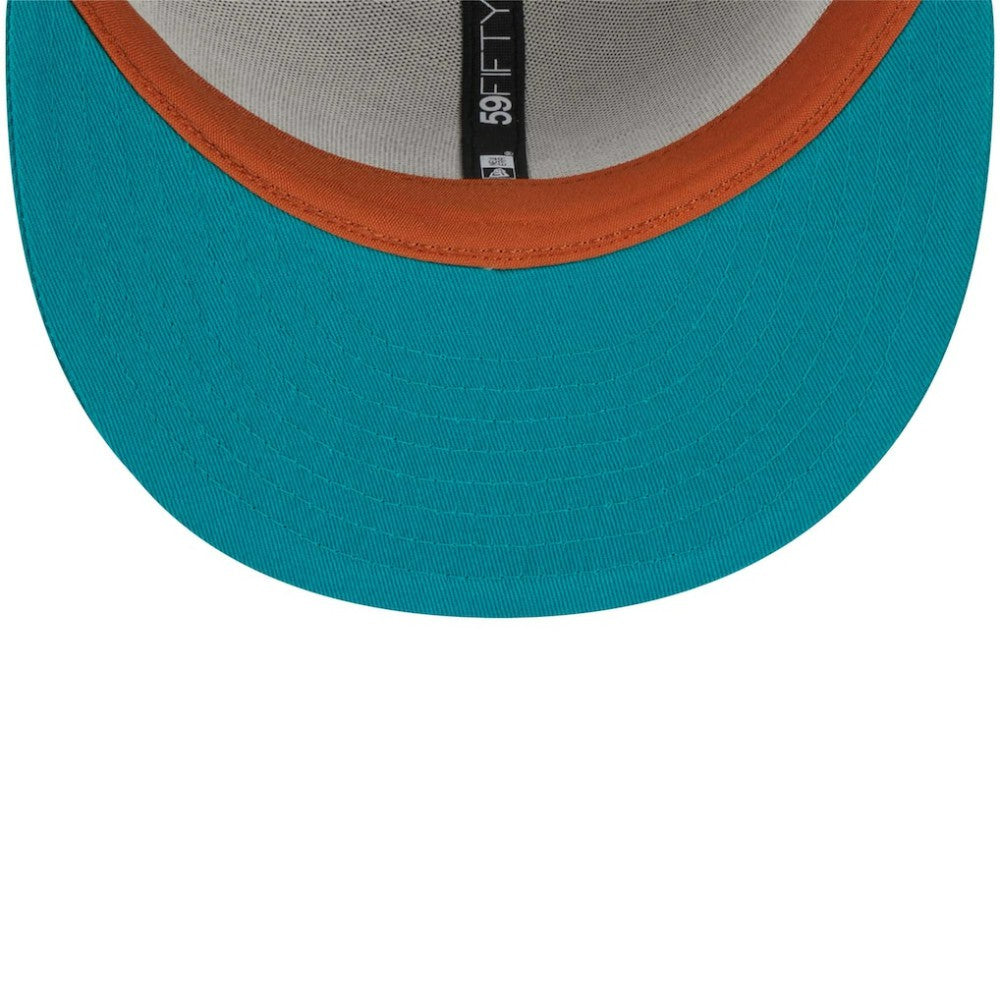 Chicago Cubs  59FIFTY Fitted Hat Gray/Teal