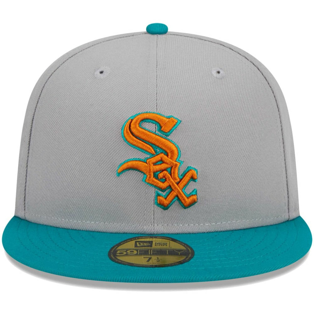 Chicago White Sox  59FIFTY Fitted Hat Gray/Teal