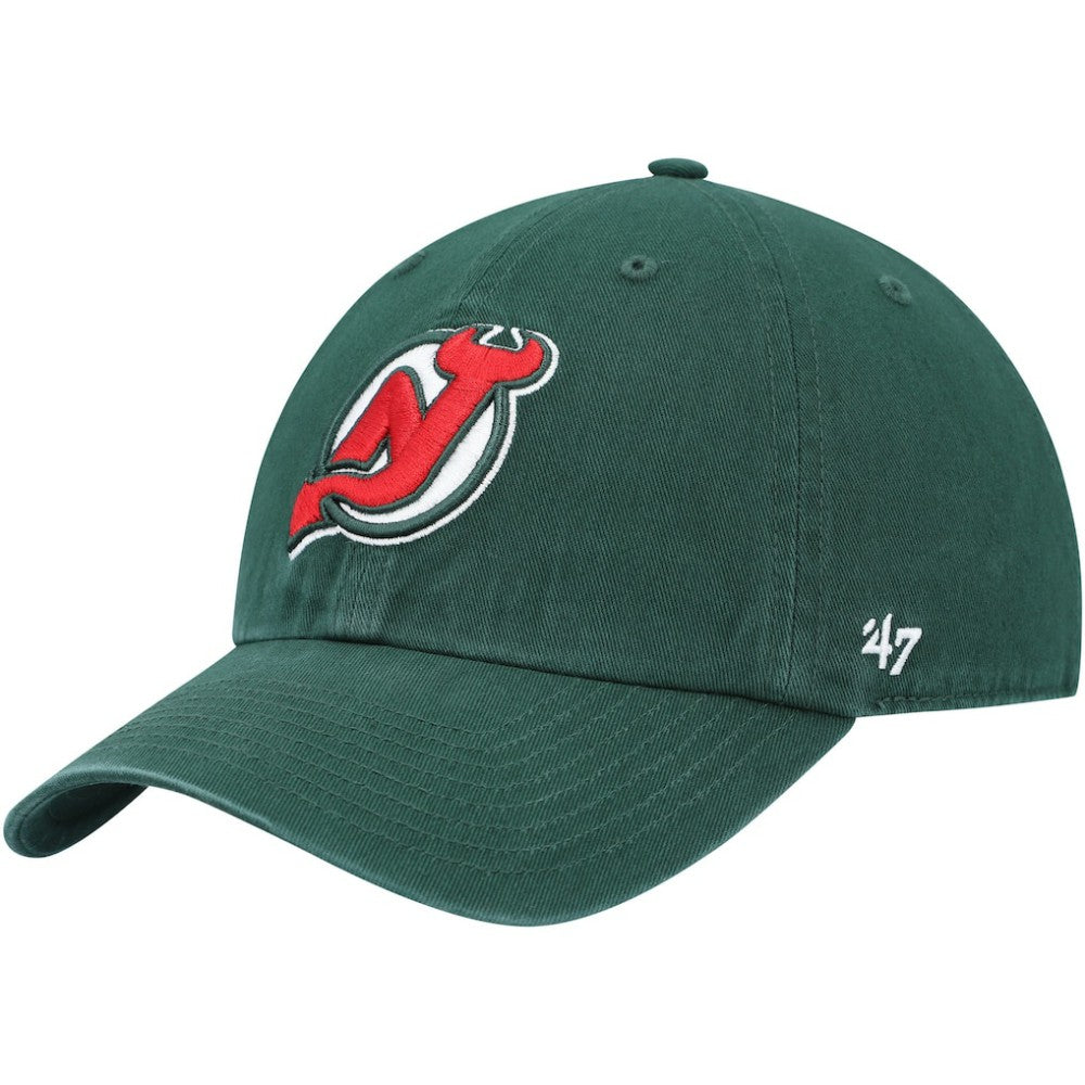 New Jersey Devils '47 Clean Up Adjustable Hat - Green Jerseys