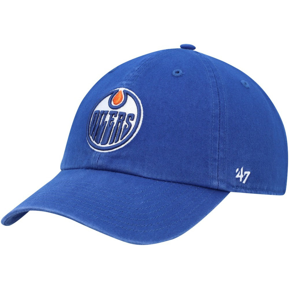 Edmonton Oilers '47 Clean Up Adjustable Hat - Royal Hats