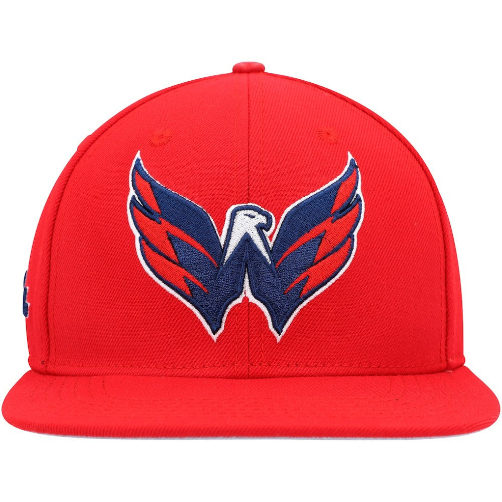 Washington Capitals Pro Standard Core Classic Logo Snapback Hat - Red Hats