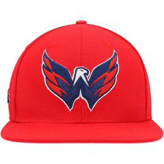 Washington Capitals Pro Standard Core Classic Logo Snapback Hat - Red Hats