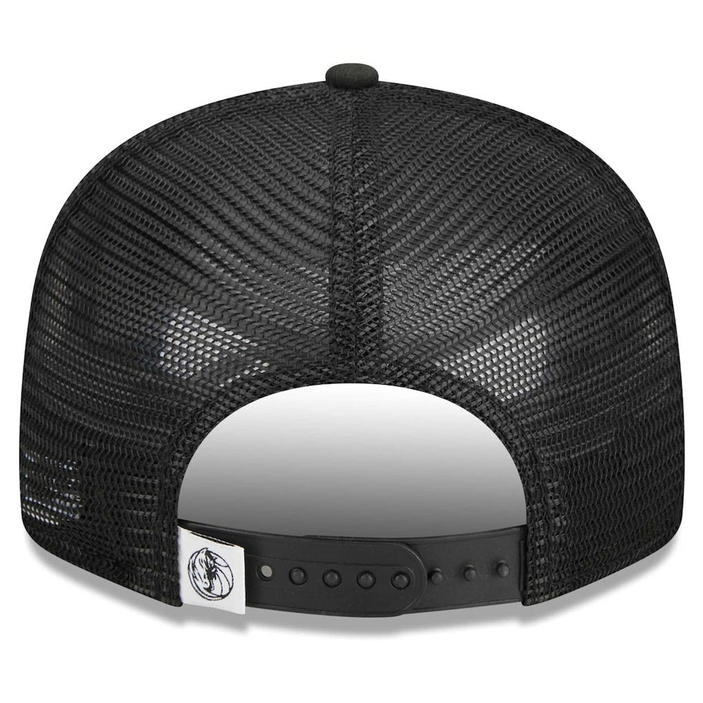 Dallas Mavericks 9FIFTY Snapback Trucker Hat sale - Black cheap