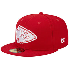 Kansas City Chiefs New Era Super Bowl LIV Main Patch 59FIFTY Fitted Hat - Scarlet cheap