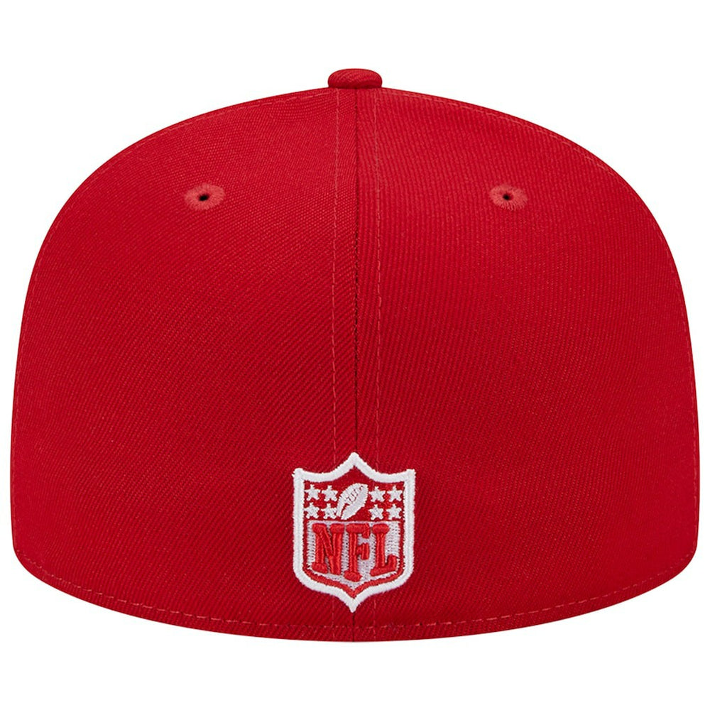 Kansas City Chiefs New Era Super Bowl LIV Main Patch 59FIFTY Fitted Hat - Scarlet cheap