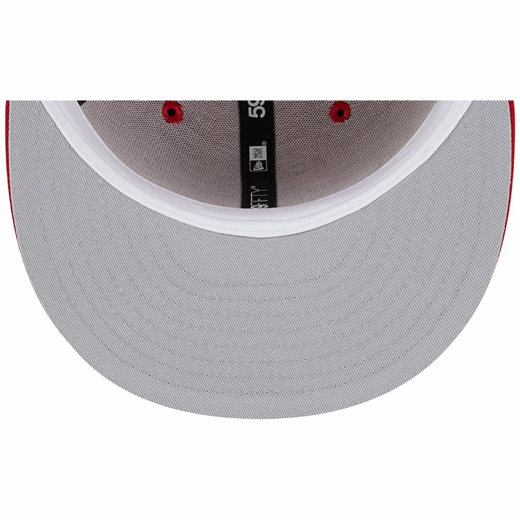 Kansas City Chiefs New Era Super Bowl LIV Main Patch 59FIFTY Fitted Hat - Scarlet cheap