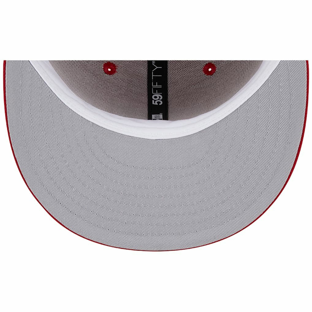 Los Angeles Chargers New Era Super Bowl XXIX Main Patch 59FIFTY Fitted Hat - Scarlet outlet