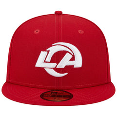Los Angeles Rams New Era 1990 Hawaii Pro Bowl Main Patch 59FIFTY Fitted Hat - Scarlet outlet