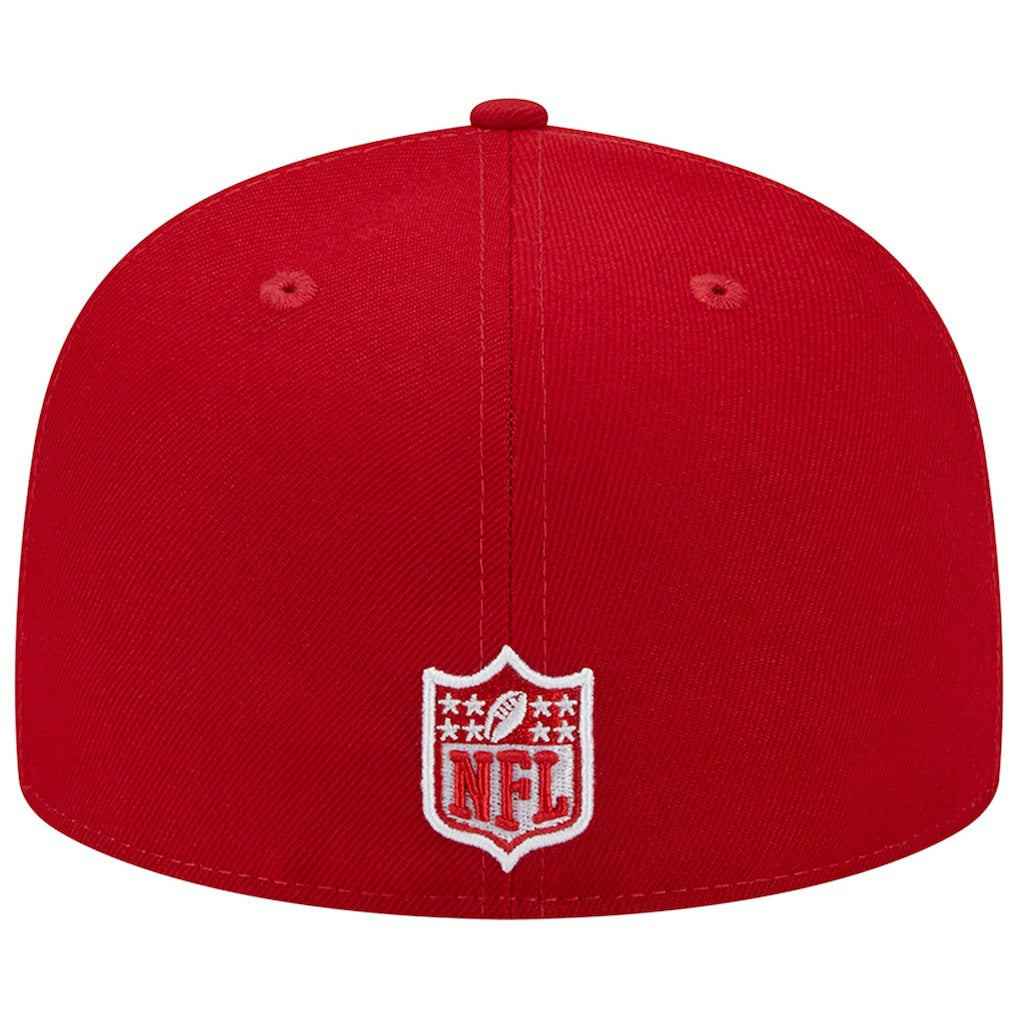 Los Angeles Rams New Era 1990 Hawaii Pro Bowl Main Patch 59FIFTY Fitted Hat - Scarlet outlet