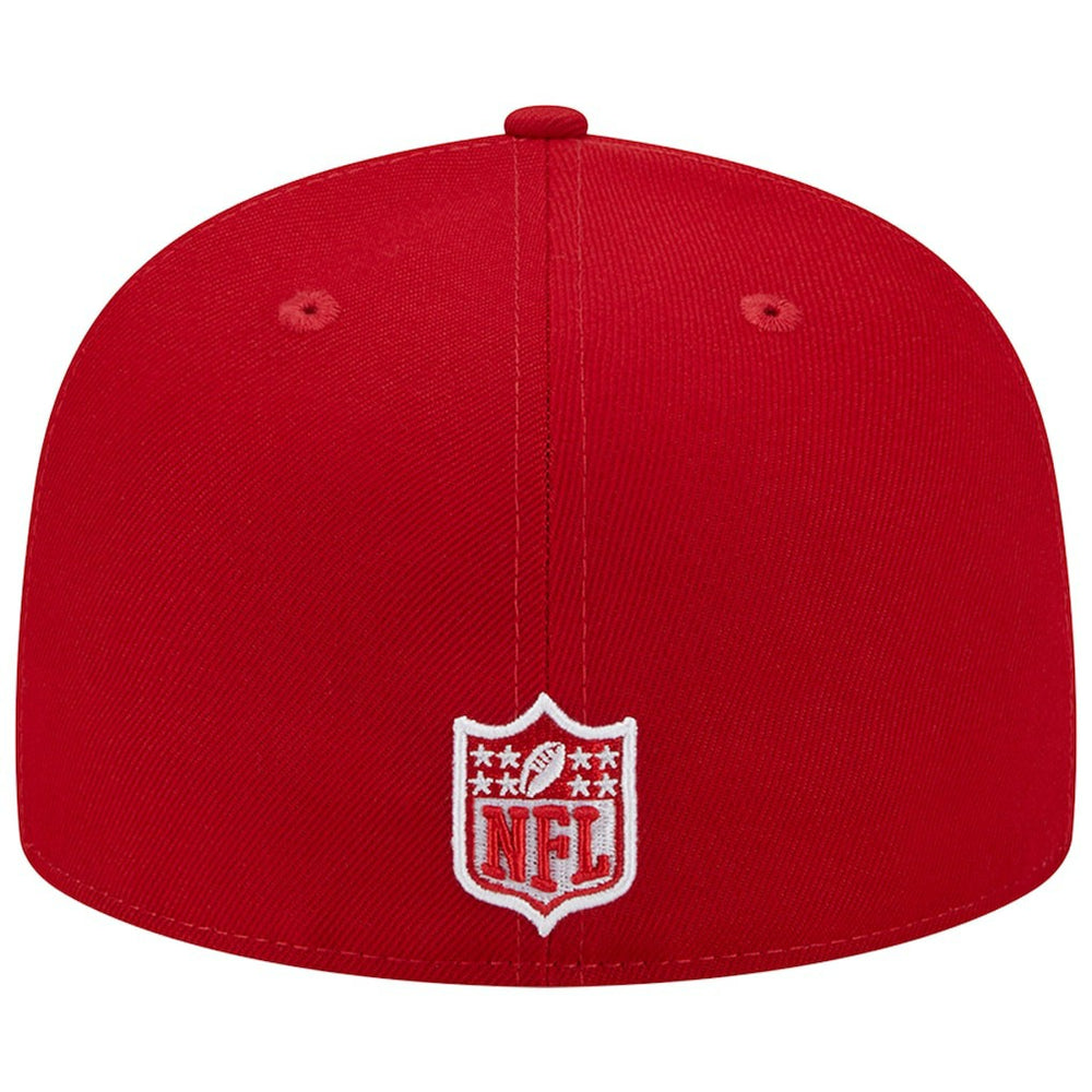 Pittsburgh Steelers New Era Super Bowl XLIII Main Patch 59FIFTY Fitted Hat - Scarlet discount