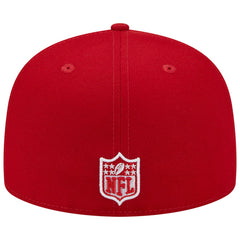Tennessee Titans New Era 15 Years Main Patch 59FIFTY Fitted Hat - Scarlet sale