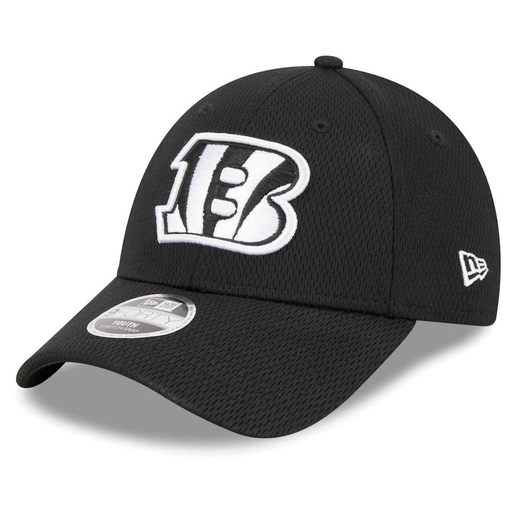 Cincinnati Bengals New Era Youth Main B-Dub 9FORTY Adjustable Hat - Black sale