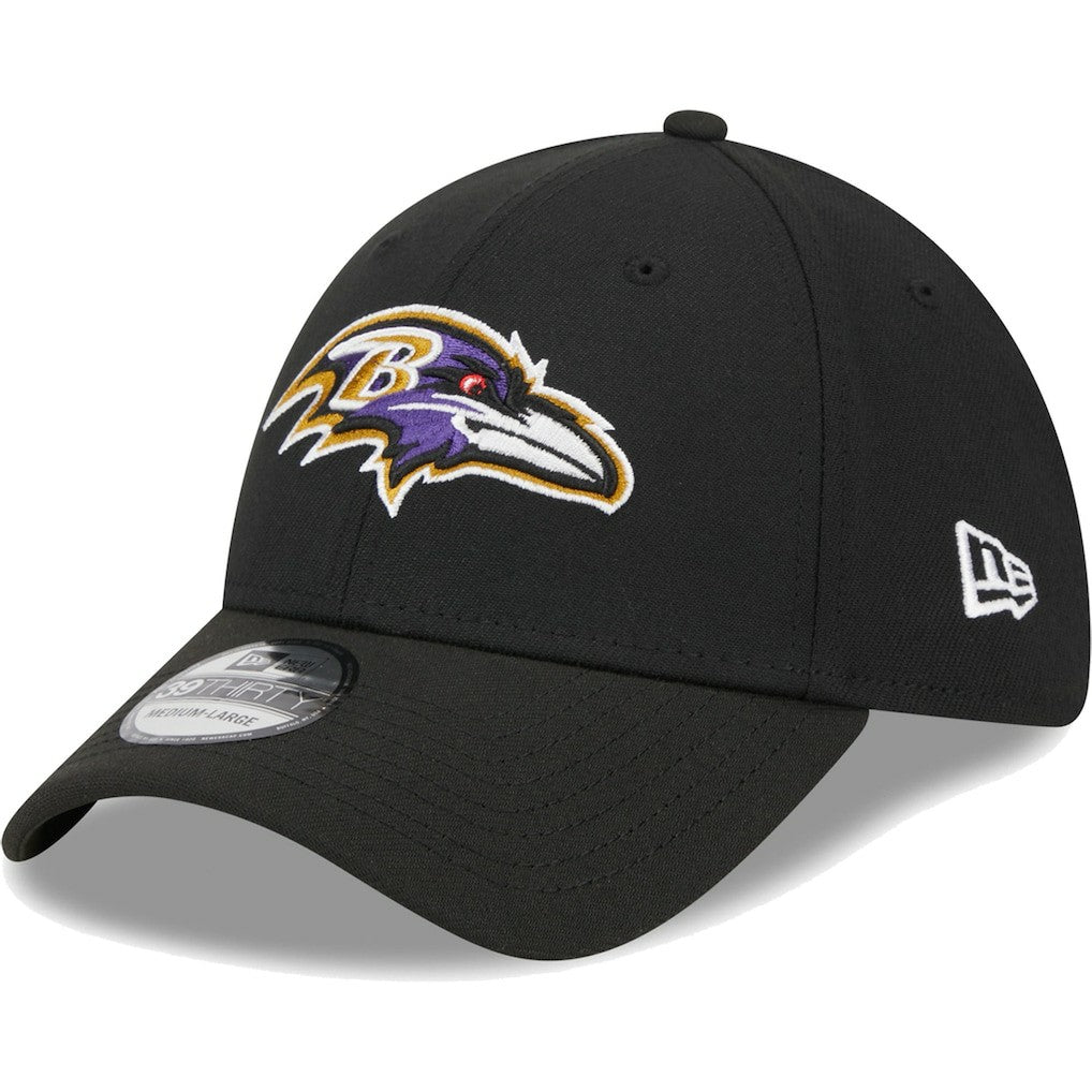 Baltimore Ravens New Era Main 39THIRTY Flex Hat - Black outlet