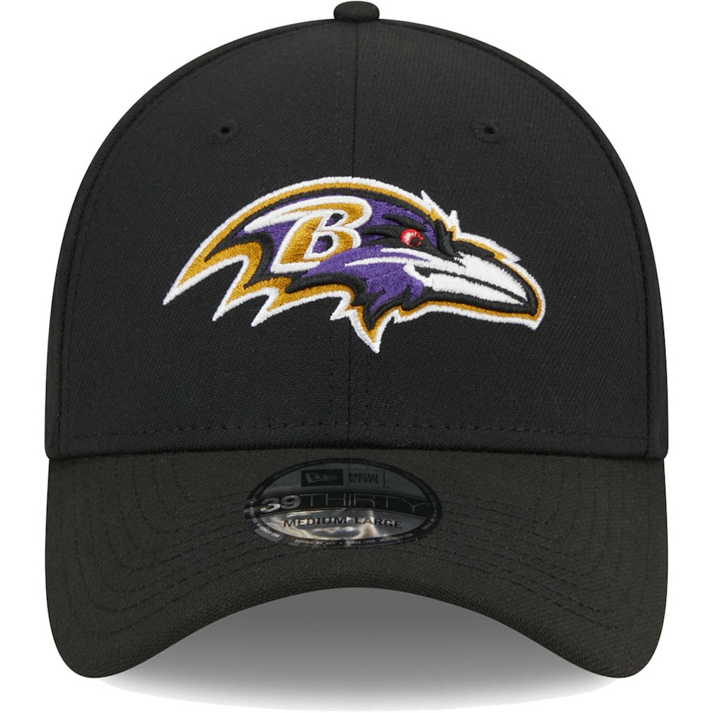 Baltimore Ravens New Era Main 39THIRTY Flex Hat - Black outlet