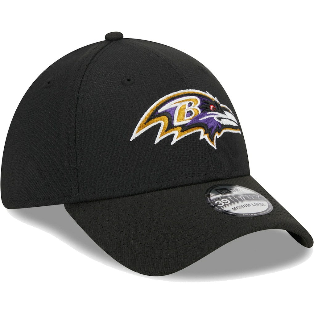 Baltimore Ravens New Era Main 39THIRTY Flex Hat - Black outlet