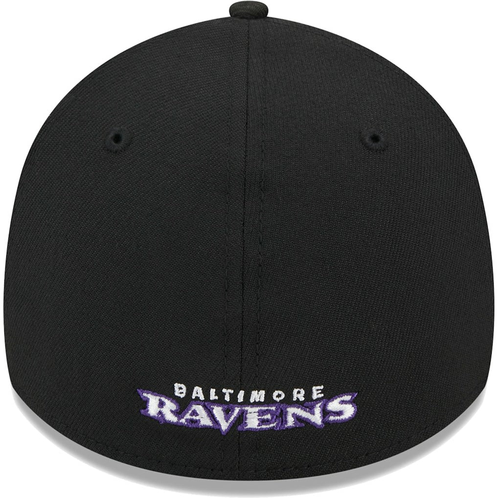 Baltimore Ravens New Era Main 39THIRTY Flex Hat - Black outlet