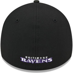Baltimore Ravens New Era Main 39THIRTY Flex Hat - Black outlet