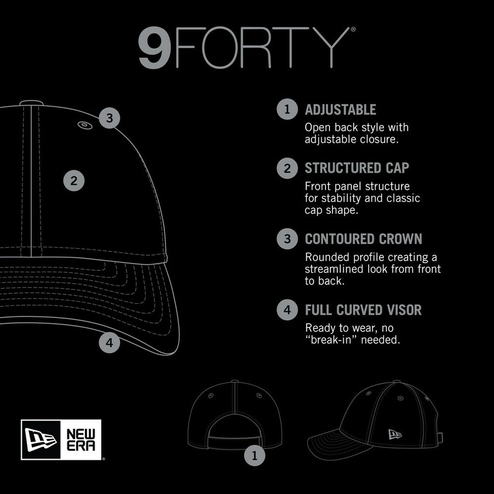 Jacksonville Jaguars New Era Main B-Dub 9FORTY Adjustable Hat - Black for sale