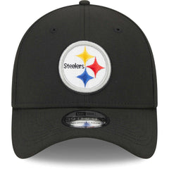Pittsburgh Steelers New Era Main 39THIRTY Flex Hat - Black cheap