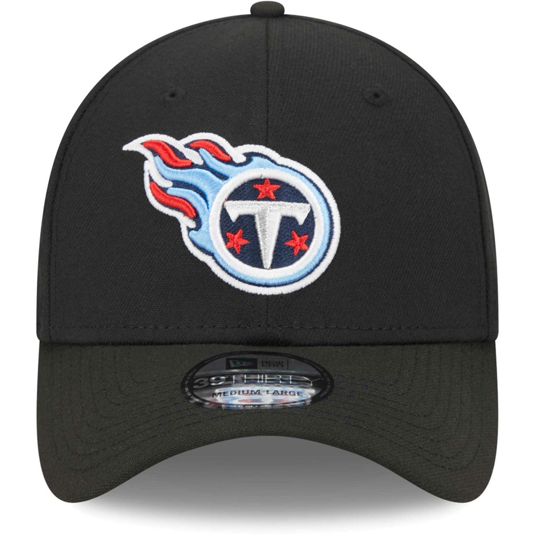 Tennessee Titans New Era Main 39THIRTY Flex Hat - Black for sale