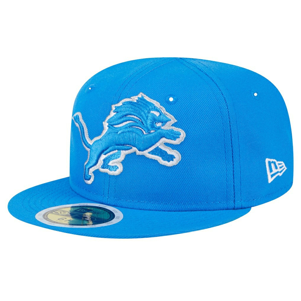 Detroit Lions New Era Main 59FIFTY Fitted Hat - Blue cheap