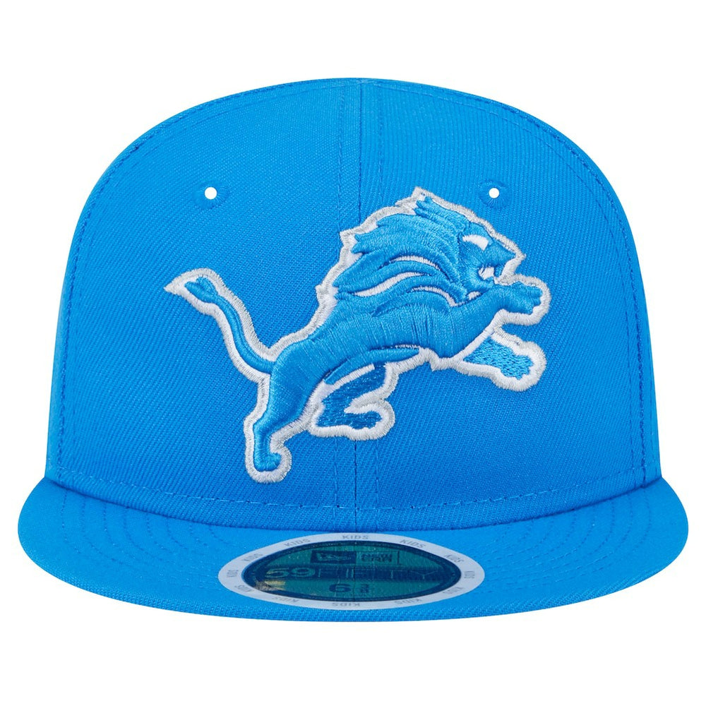 Detroit Lions New Era Main 59FIFTY Fitted Hat - Blue cheap