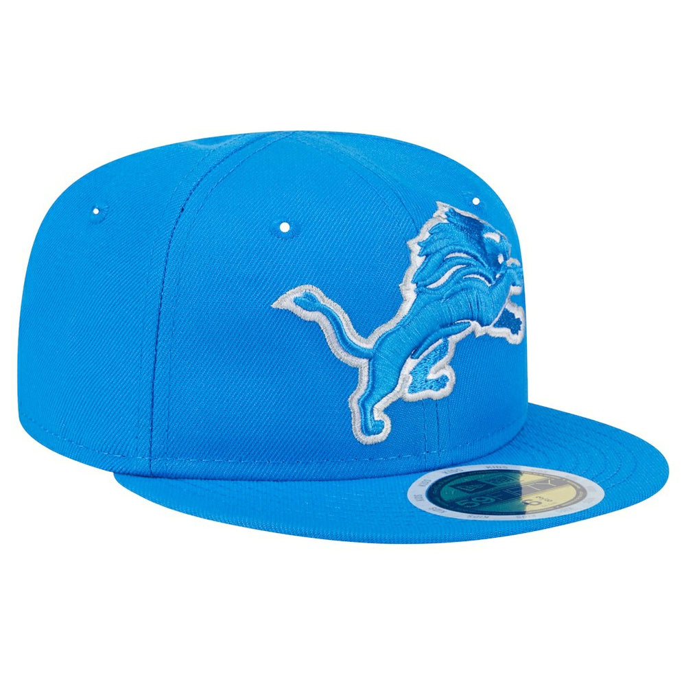 Detroit Lions New Era Main 59FIFTY Fitted Hat - Blue cheap