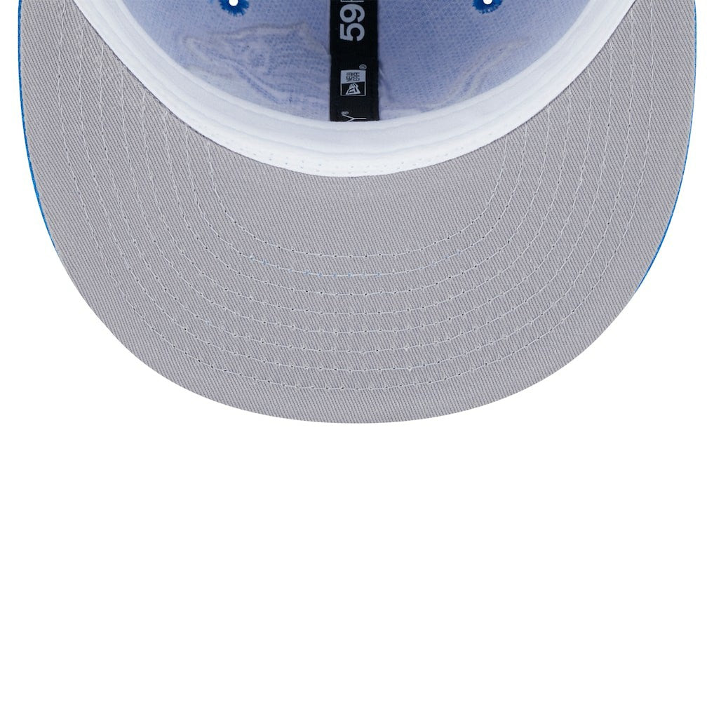 Detroit Lions New Era Main 59FIFTY Fitted Hat - Blue cheap