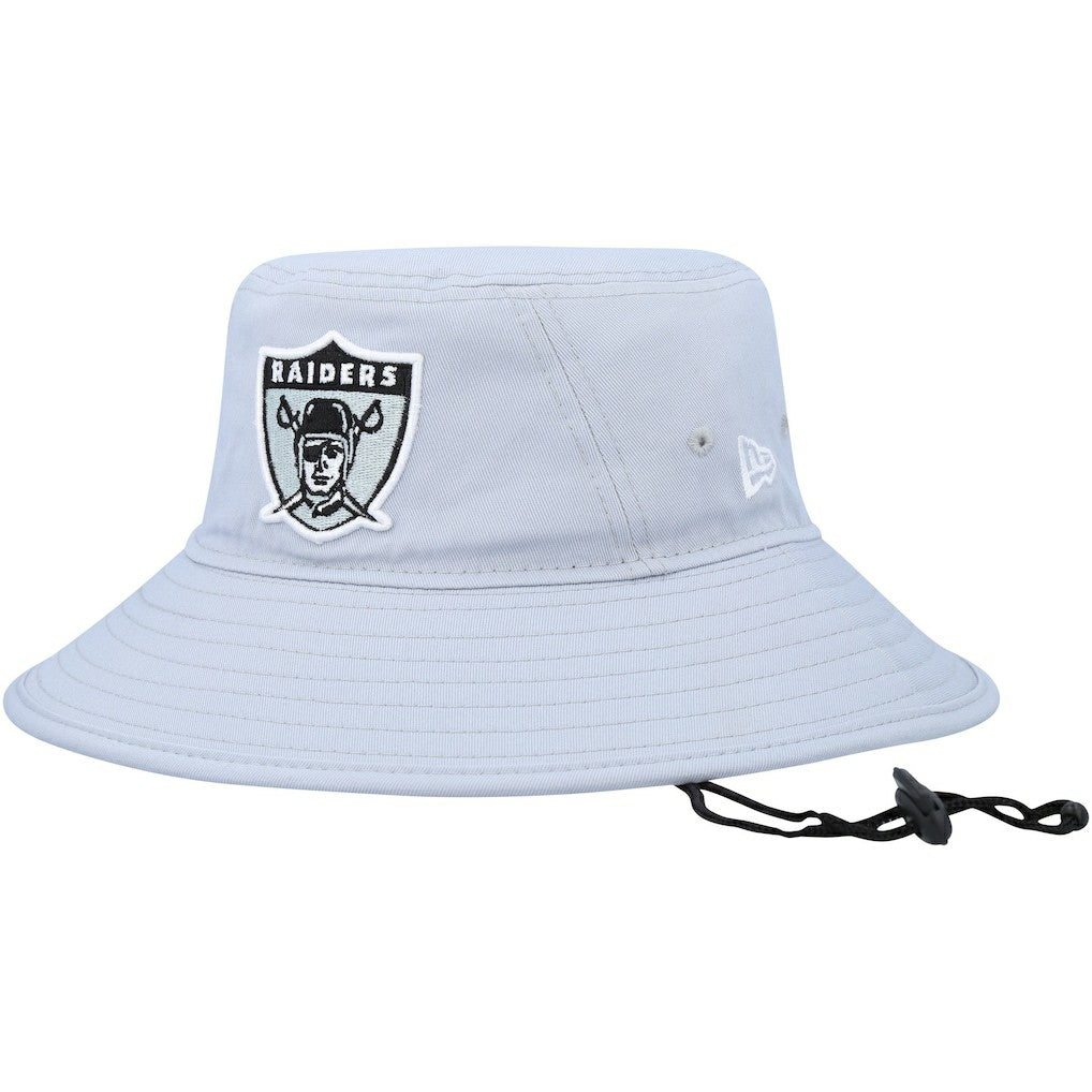 Las Vegas Raiders New Era Main Bucket Hat - Silver online