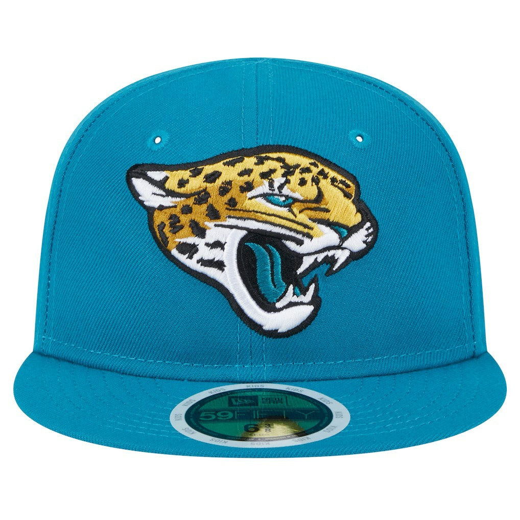 Jacksonville Jaguars New Era Main 59FIFTY Fitted Hat - Teal sale