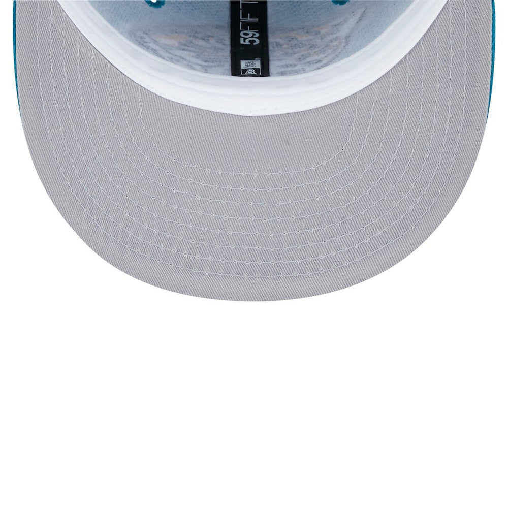 Jacksonville Jaguars New Era Main 59FIFTY Fitted Hat - Teal sale