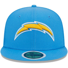 Los Angeles Chargers New Era Youth Main 59FIFTY Fitted Hat - Powder Blue on sale