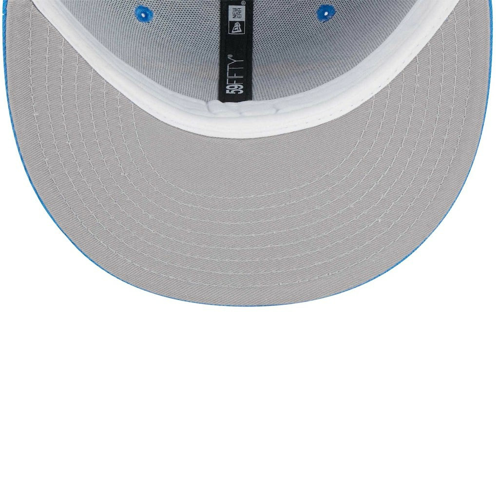 Los Angeles Chargers New Era Youth Main 59FIFTY Fitted Hat - Powder Blue on sale