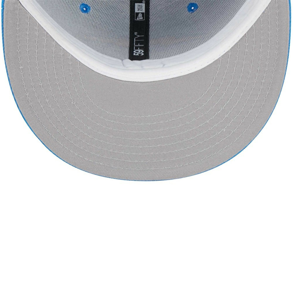 Los Angeles Chargers New Era Youth Main 59FIFTY Fitted Hat - Powder Blue on sale