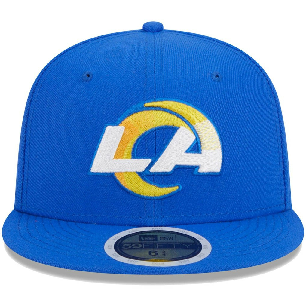 Los Angeles Rams New Era Youth Main 59FIFTY Fitted Hat - Royal discount
