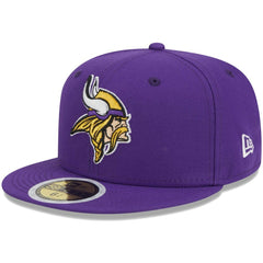 Minnesota Vikings New Era Youth Main 59FIFTY Fitted Hat - Purple discount