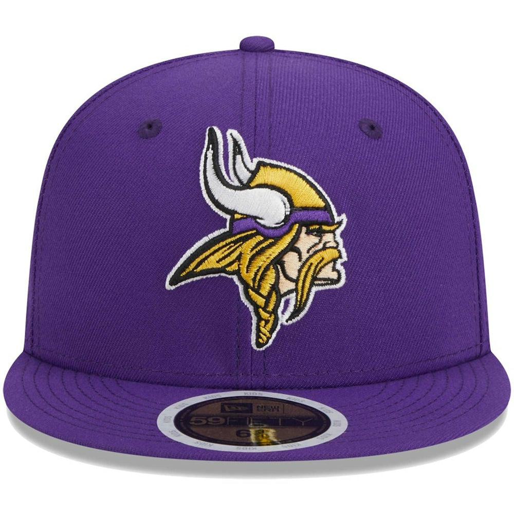 Minnesota Vikings New Era Youth Main 59FIFTY Fitted Hat - Purple discount