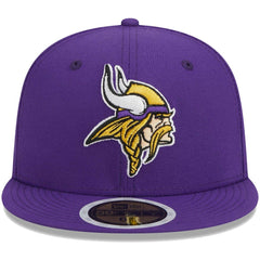 Minnesota Vikings New Era Youth Main 59FIFTY Fitted Hat - Purple discount