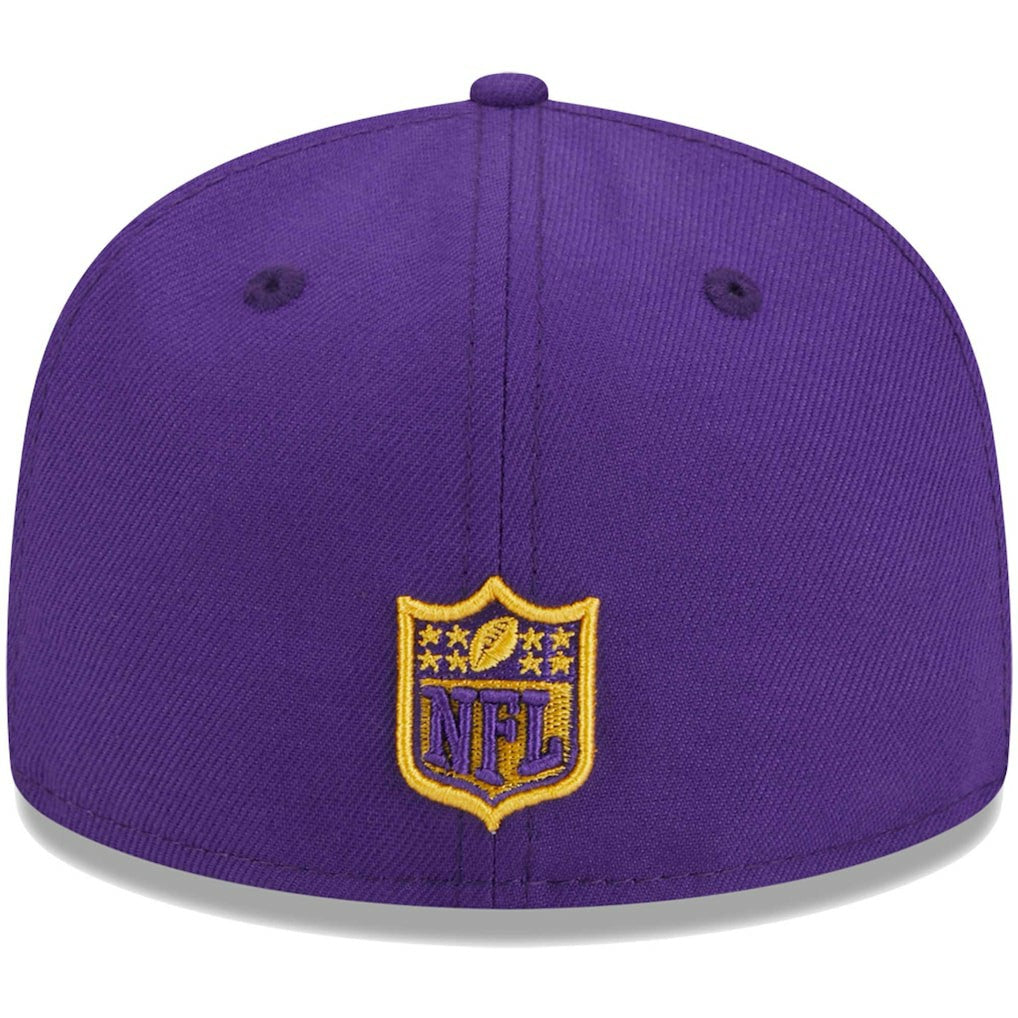 Minnesota Vikings New Era Youth Main 59FIFTY Fitted Hat - Purple discount