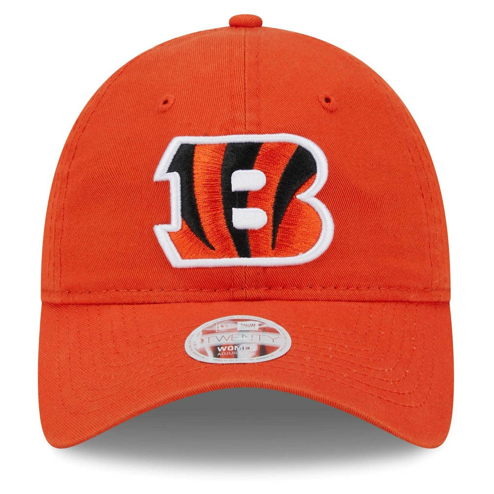 Cincinnati Bengals New Era Women's Main Core Classic 2.0 9TWENTY Adjustable Hat - Orange discount