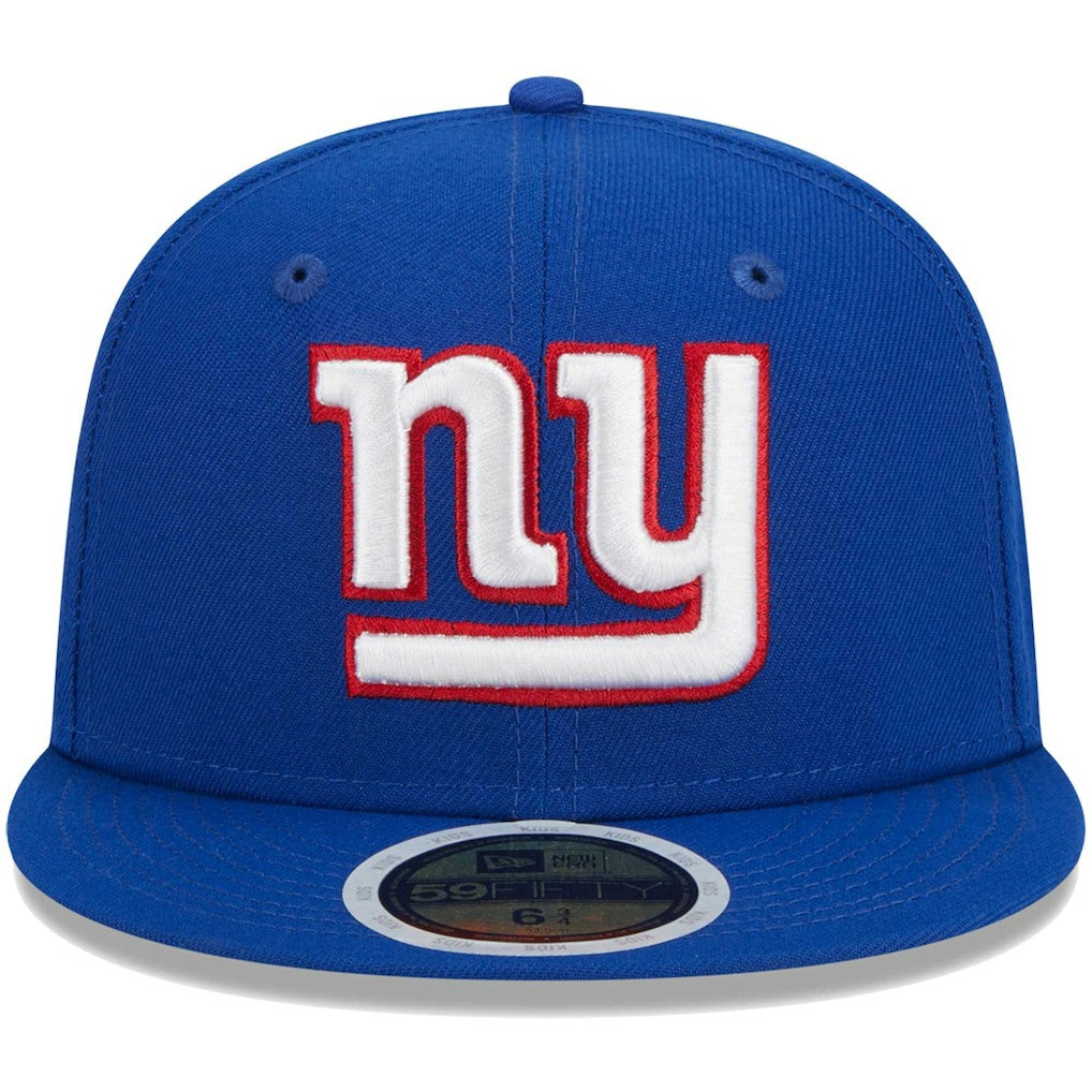 New York Giants New Era Youth Main 59FIFTY Fitted Hat - Royal outlet