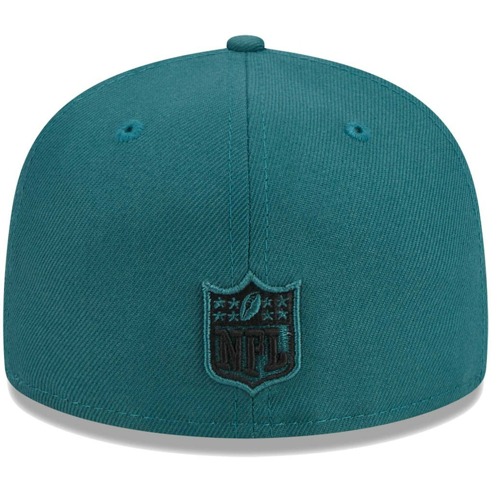 Philadelphia Eagles New Era Youth Main 59FIFTY Fitted Hat - Midnight Green cheap