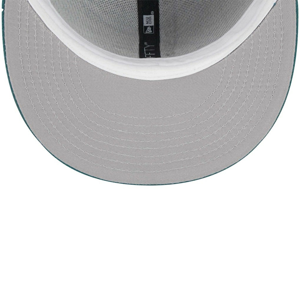 Philadelphia Eagles New Era Youth Main 59FIFTY Fitted Hat - Midnight Green cheap