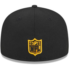 Pittsburgh Steelers New Era Youth Main 59FIFTY Fitted Hat - Black on sale