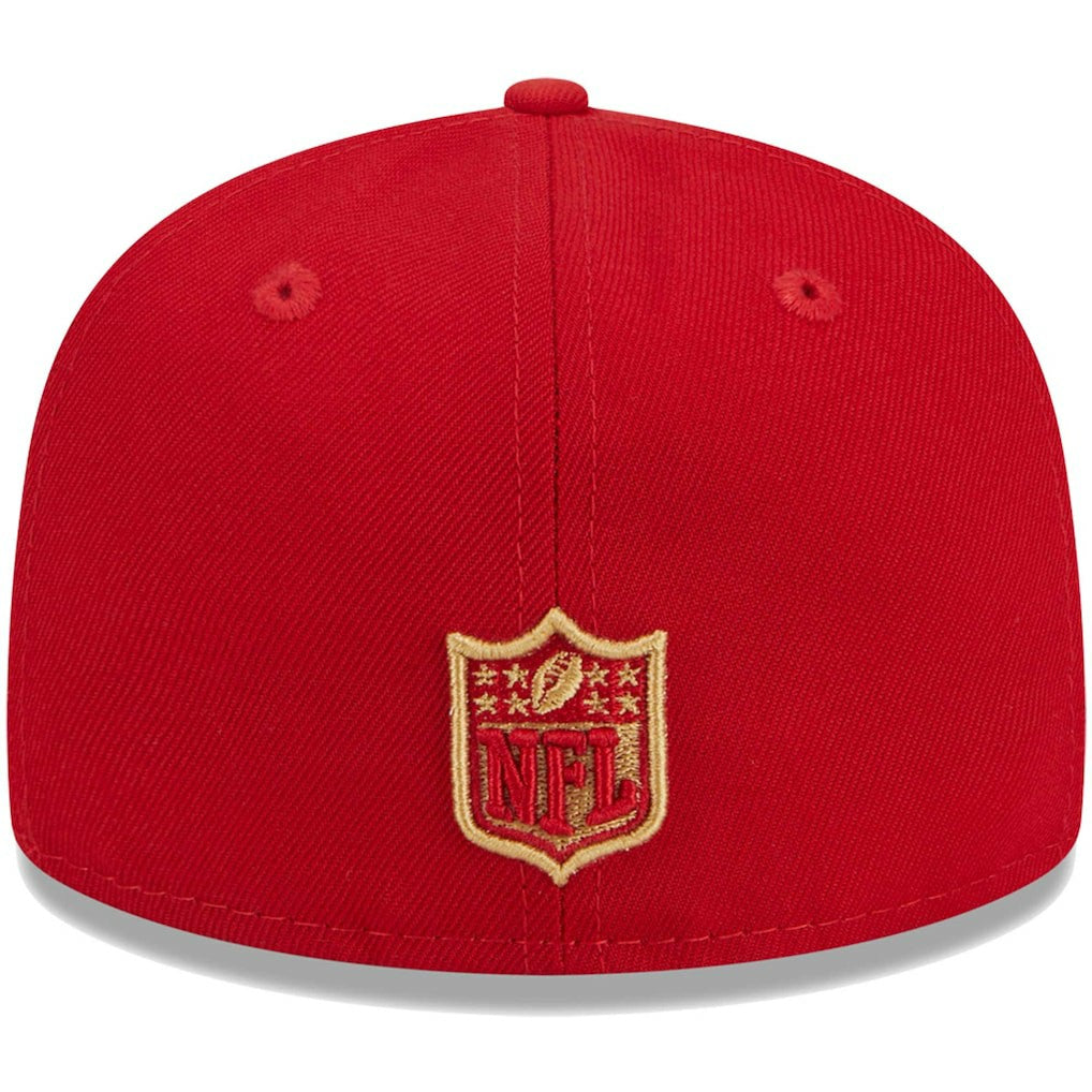 San Francisco 49ers New Era Youth Main 59FIFTY Fitted Hat - Scarlet sale