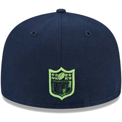 Seattle Seahawks New Era Youth Main 59FIFTY Fitted Hat - College Navy sale