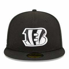 Cincinnati Bengals New Era Main Patch 59FIFTY Fitted Hat - Black sale