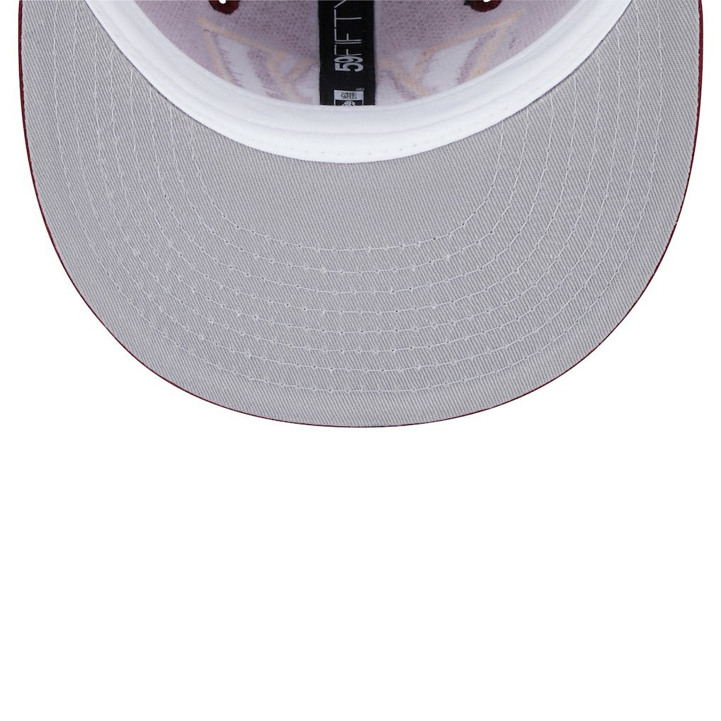 Washington Commanders New Era Main 59FIFTY Fitted Hat - Burgundy sale