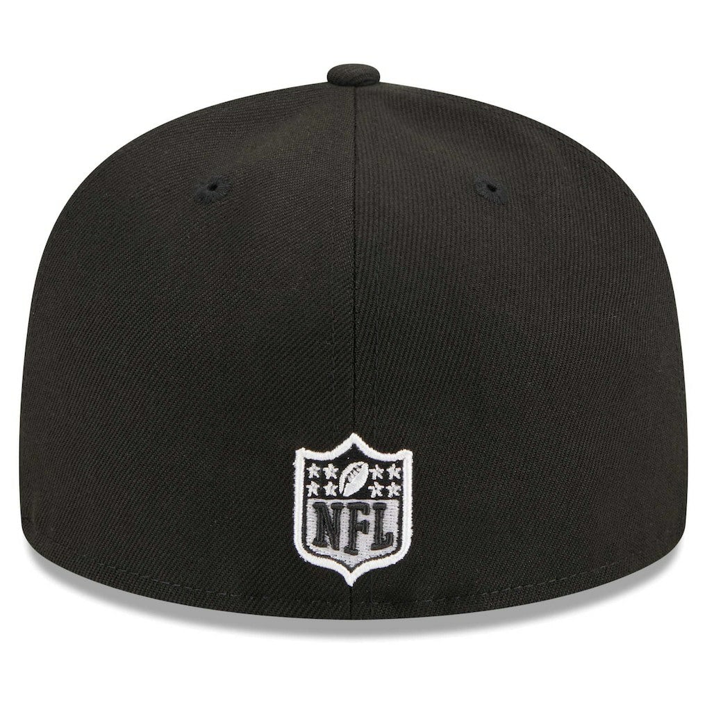 Kansas City Chiefs New Era Main Patch 59FIFTY Fitted Hat - Black sale