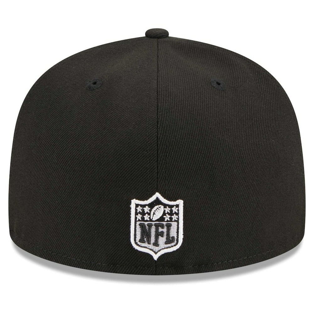 Kansas City Chiefs New Era Main Patch 59FIFTY Fitted Hat - Black sale
